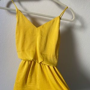 Vibrant yellow romper FREE WITH ANY PURCHASE